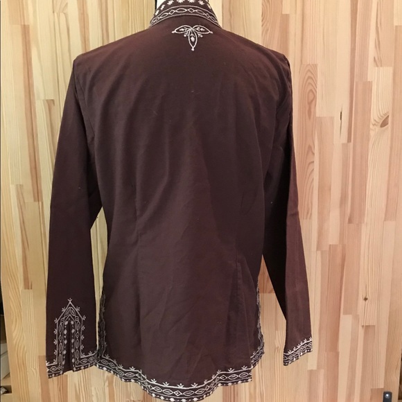 Brown Boho Top - Picture 5 of 7